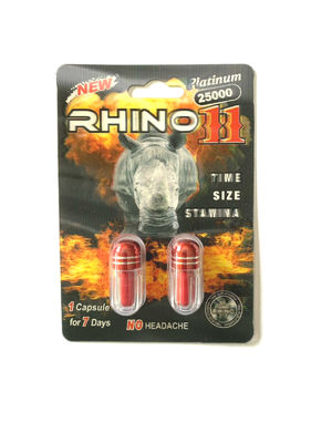 Rhino 11 Supplement Rhino Male Pills 1 Box 48 Pills