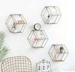 China Hot Selling Iron Wall Storage Rack Metal Hanging Wall Decoration Living Room Bedroom Nordic Style Display Shelf company