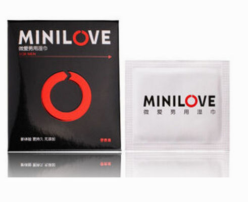 China Mini Love Worldwide Sex Delay Wipe  Sex Wipes for men penis premature ejaculation delay sex time factory