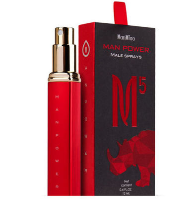 China Mianmiao Red M5 herbal Male Delay Spray, Premature Ejaculation prolong sex numbness,pure herbal extract factory