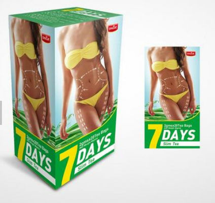 China Herbal 7 Days Slim Tea Bag Safe Weight Loss Supplements OEM Healthy Lose Weight Fast factory